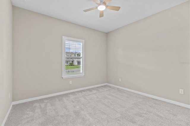 10516 Tranquil Meadow Loop, Riverview, FL 33569 - carpeted spare room featuring ceiling fan and baseboards