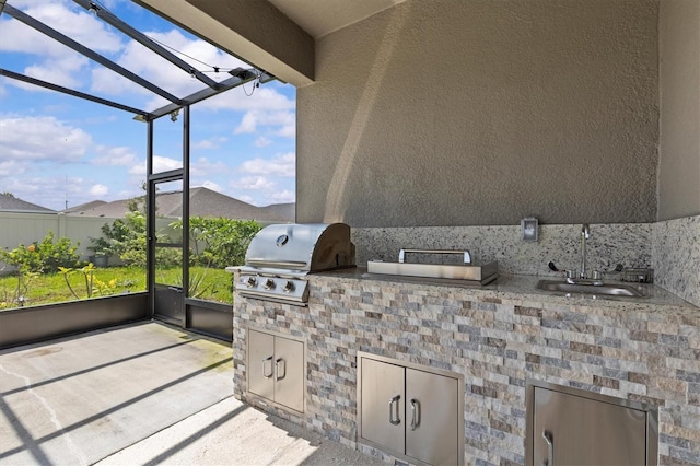 10516 Tranquil Meadow Loop, Riverview, FL 33569 - view of patio featuring a sink
