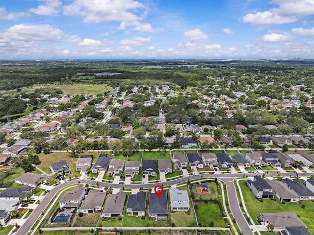 10516 Tranquil Meadow Loop, Riverview, FL 33569 - aerial view of property's location with nearby suburban area