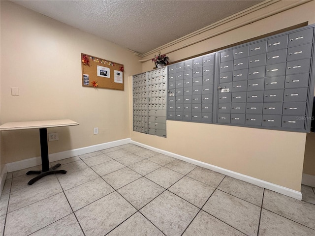 935 S Atlantic Ave Unit 244, Daytona Beach, FL 32118 - view of home's community with mail area and a textured ceiling