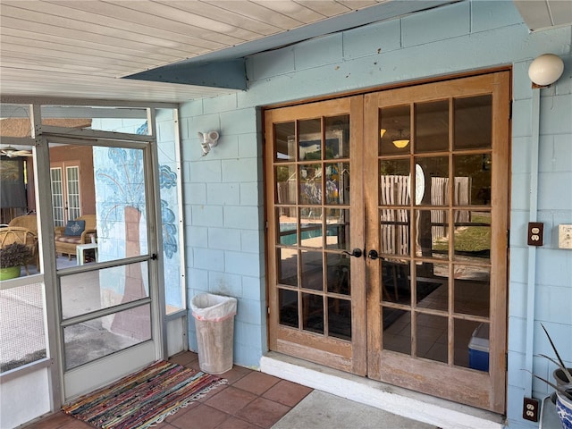 11314 Huggins St, Leesburg, FL 34788 - property entrance with french doors