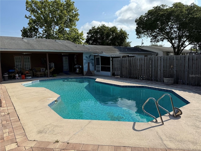 11314 Huggins St, Leesburg, FL 34788 - view of pool featuring a patio area