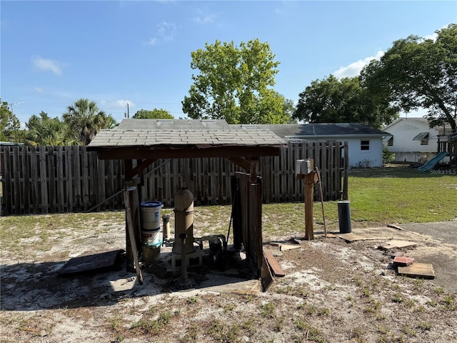 11314 Huggins St, Leesburg, FL 34788 - view of yard featuring a playground
