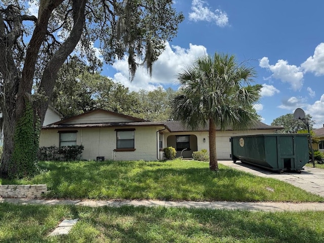 6616 Blanche Ct, Orlando, FL 32818 - single story home with stucco siding and a garage