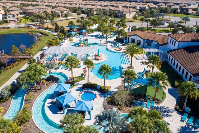 2439 Dubai St, Kissimmee, FL 34747 - aerial view of residential area