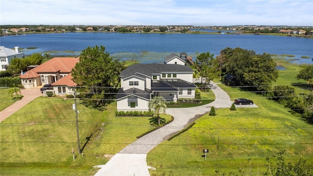 7706 Ficquette Rd, Windermere, FL 34786 - view from above of property with a nearby body of water