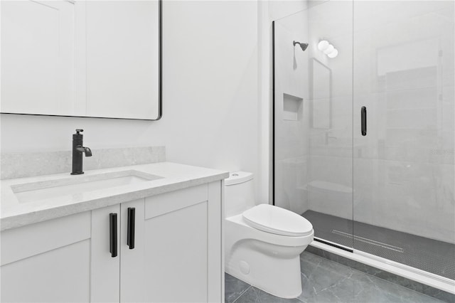 7706 Ficquette Rd, Windermere, FL 34786 - bathroom featuring vanity and a shower stall