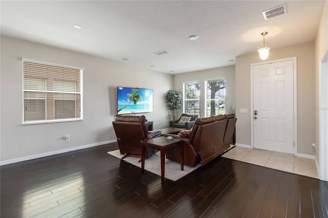 5217 Creekside Park Ave, Orlando, FL 32811 - living room featuring wood finished floors and baseboards