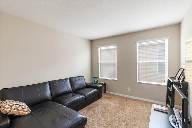 5217 Creekside Park Ave, Orlando, FL 32811 - living room with carpet floors and baseboards