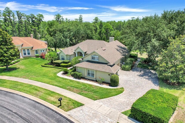 11602 Graces Way, Clermont, FL 34711 - aerial view of property and surrounding area featuring a forest
