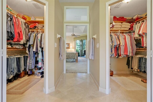 11602 Graces Way, Clermont, FL 34711 - spacious closet with a ceiling fan