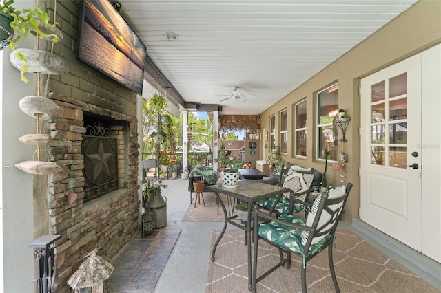 17523 Doris St, Montverde, FL 34756 - view of covered porch