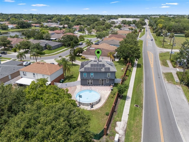 470 Regal Downs Cir, Winter Garden, FL 34787 - aerial perspective of suburban area featuring a pool area