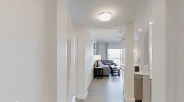 14501 Grove Resort Ave Unit 2440, Winter Garden, FL 34787 - corridor with baseboards