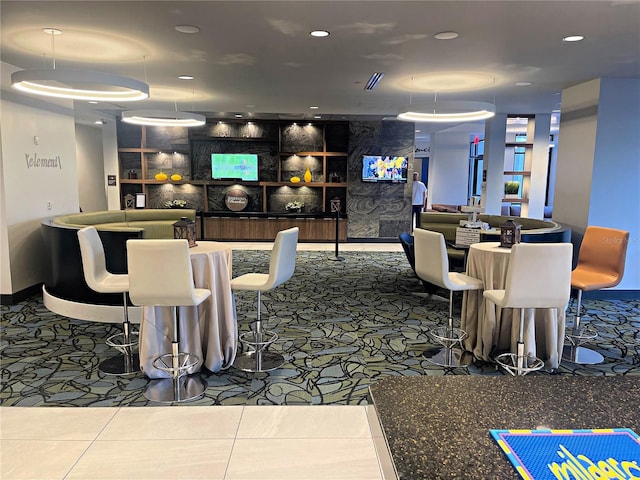 14501 Grove Resort Ave Unit 2440, Winter Garden, FL 34787 - building lobby with recessed lighting