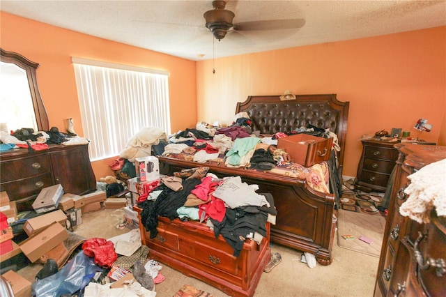 2305 Rio Grande Forest Ln, Kissimmee, FL 34759 - bedroom featuring ceiling fan and carpet floors