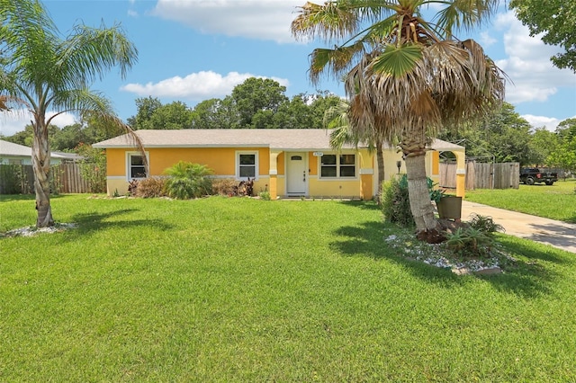 2704 Yule Tree Dr, Edgewater, FL 32141 - ranch-style home featuring stucco siding and driveway