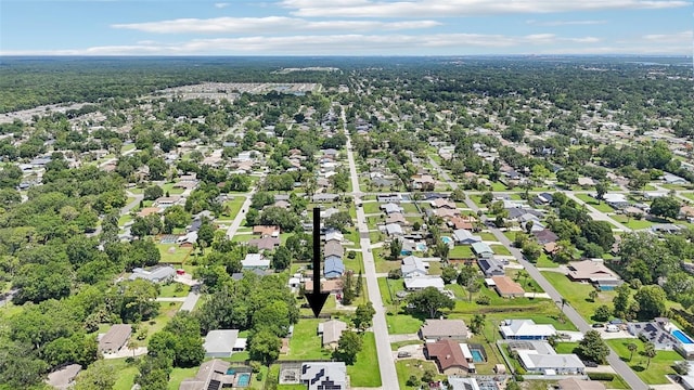 2704 Yule Tree Dr, Edgewater, FL 32141 - aerial perspective of suburban area