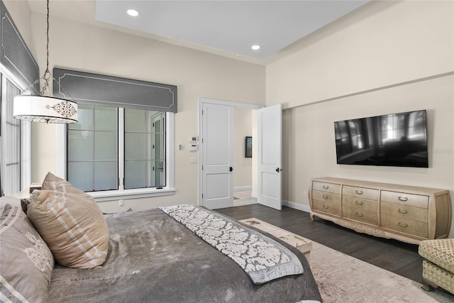 1112 Preserve Point Dr, Winter Park, FL 32789 - bedroom featuring wood finished floors, recessed lighting, and baseboards