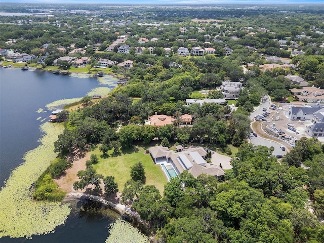 1112 Preserve Point Dr, Winter Park, FL 32789 - aerial view of property's location featuring a nearby body of water and nearby suburban area