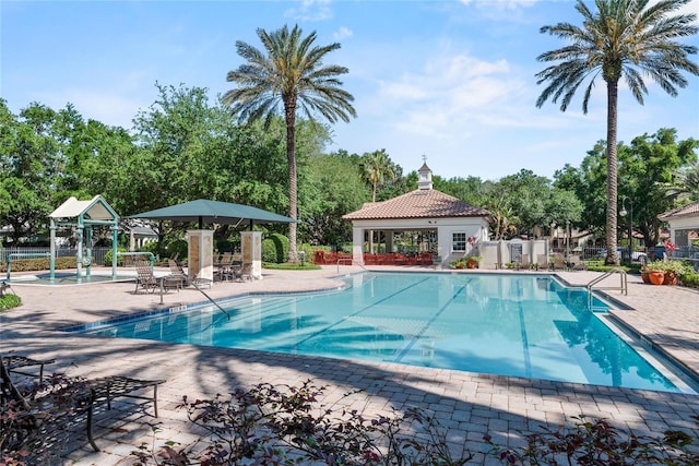 1112 Preserve Point Dr, Winter Park, FL 32789 - community pool featuring a patio