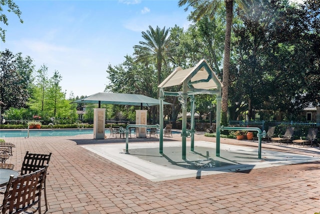 1112 Preserve Point Dr, Winter Park, FL 32789 - view of community featuring a pool