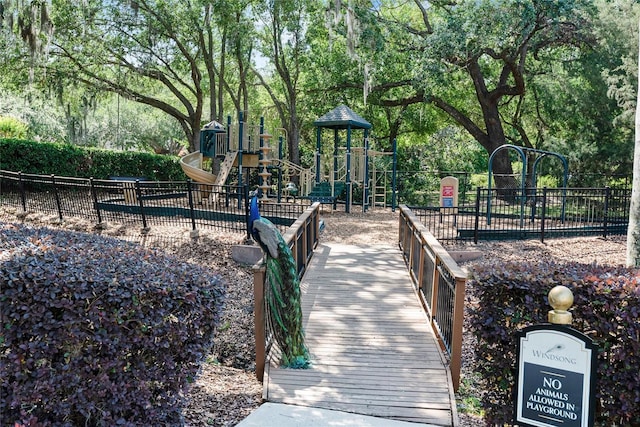 1112 Preserve Point Dr, Winter Park, FL 32789 - view of community jungle gym