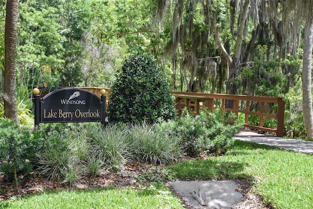 1112 Preserve Point Dr, Winter Park, FL 32789 - view of community sign