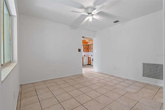 885 Little Bend Rd, Altamonte Springs, FL 32714 - spare room featuring ceiling fan and light tile patterned floors