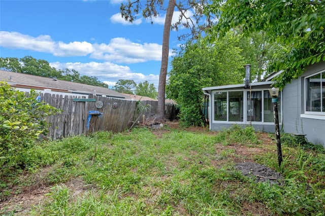 885 Little Bend Rd, Altamonte Springs, FL 32714 - fenced backyard featuring a sunroom