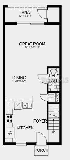 3064 Skyline Loop, Kissimmee, FL 34758 - home floor plan