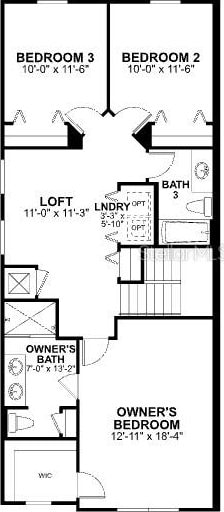 4244 Campsite Loop, Orlando, FL 32824 - room layout