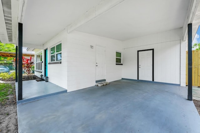 7616 Simms Ave, Orlando, FL 32812 - view of patio / terrace featuring an attached carport