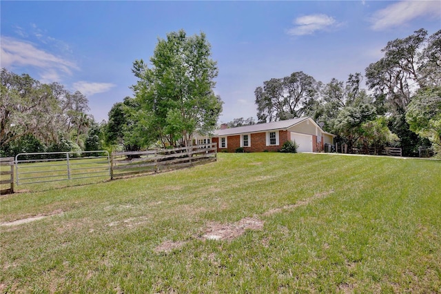 4802 Anton Ave, Apopka, FL 32712 - view of yard featuring a garage