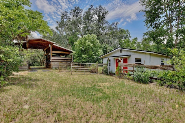 4802 Anton Ave, Apopka, FL 32712 - view of yard featuring an outbuilding