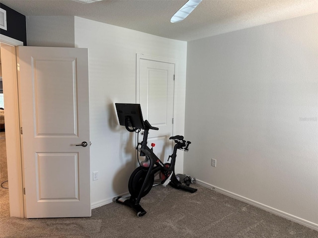 1900 Erudite Way, Winter Park, FL 32792 - workout room with carpet flooring and baseboards