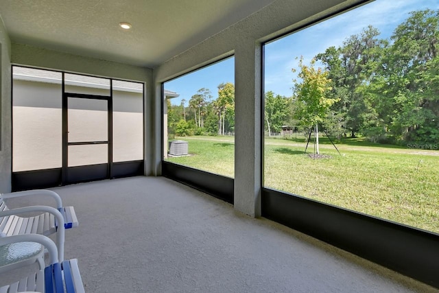 1580 Delphi Way, New Smyrna Beach, FL 32168 - view of unfurnished sunroom