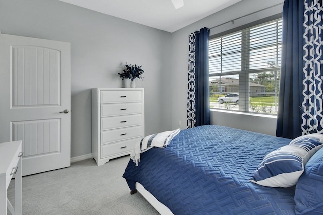 1580 Delphi Way, New Smyrna Beach, FL 32168 - bedroom with light carpet and baseboards