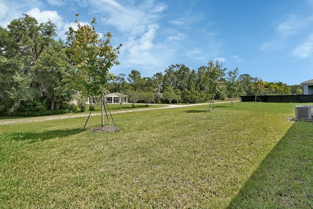 1580 Delphi Way, New Smyrna Beach, FL 32168 - view of yard with cooling unit