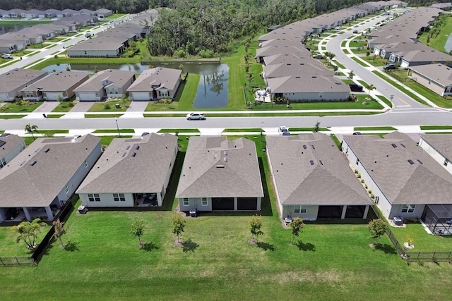 1580 Delphi Way, New Smyrna Beach, FL 32168 - aerial overview of property's location with nearby suburban area and a nearby body of water