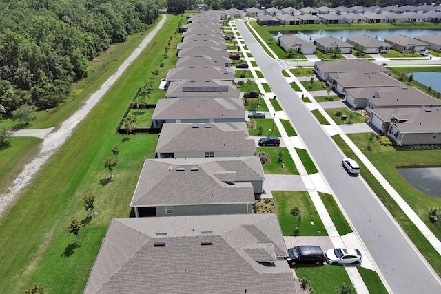 1580 Delphi Way, New Smyrna Beach, FL 32168 - aerial view of residential area featuring a nearby body of water