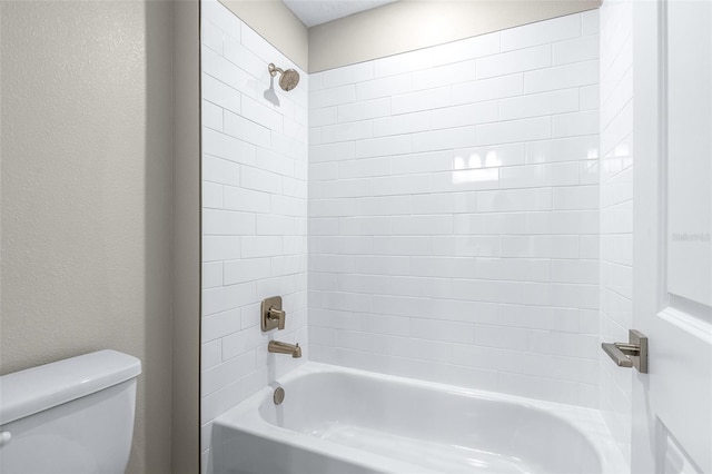 1262 Champions Dr, Daytona Beach, FL 32124 - bathroom featuring toilet and tub / shower combination