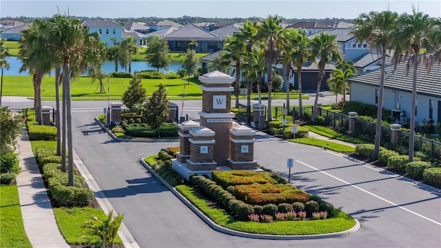 4861 Antrim Dr, Sarasota, FL 34240 - view of property's community with a residential view and a water view