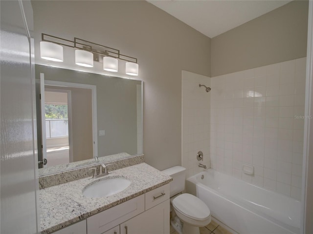 879 Nonastone Run, Casselberry, FL 32707 - bathroom with vanity,  shower combination, and toilet