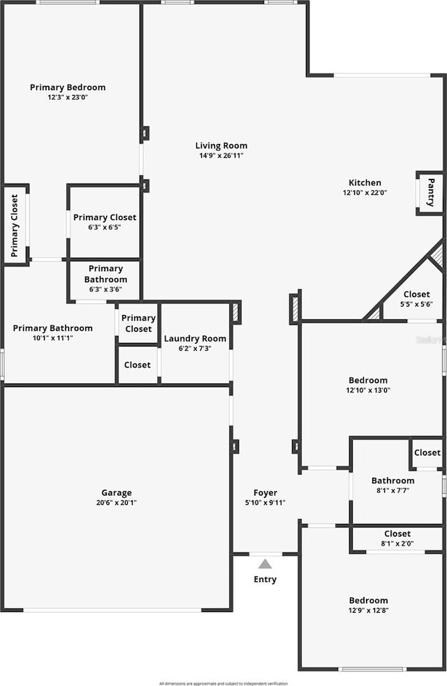 1727 Butterfly Way, Longwood, FL 32750 - floor plan / room layout