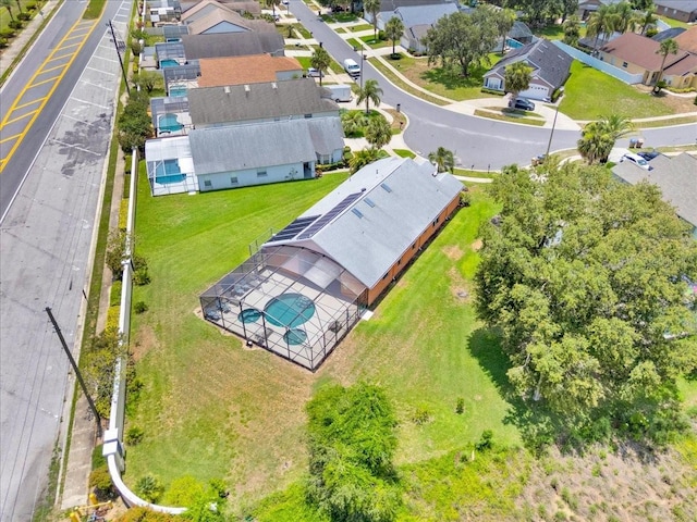 2627 Autumn Creek Cir, Kissimmee, FL 34747 - aerial perspective of suburban area featuring a pool area