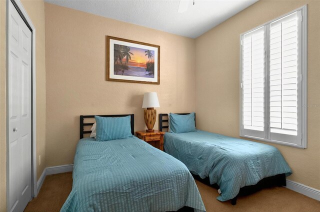3725 Calabria Ave, Davenport, FL 33897 - carpeted bedroom featuring multiple windows, baseboards, and a closet