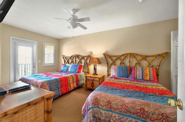 3725 Calabria Ave, Davenport, FL 33897 - bedroom with carpet flooring and a ceiling fan