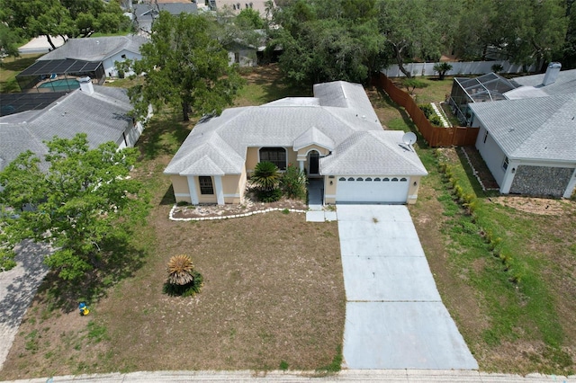 7337 Cone Shell Dr, Spring Hill, FL 34607 - view from above of property
