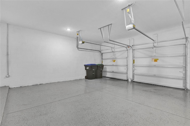 8348 Vivaro Isle Way, Windermere, FL 34786 - garage with a garage door opener and concrete block wall